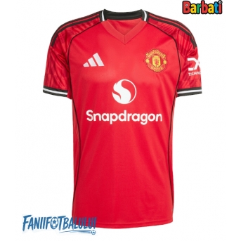 Manchester United Tricou Fotbal Replică 2025-26 Barbati Acasa